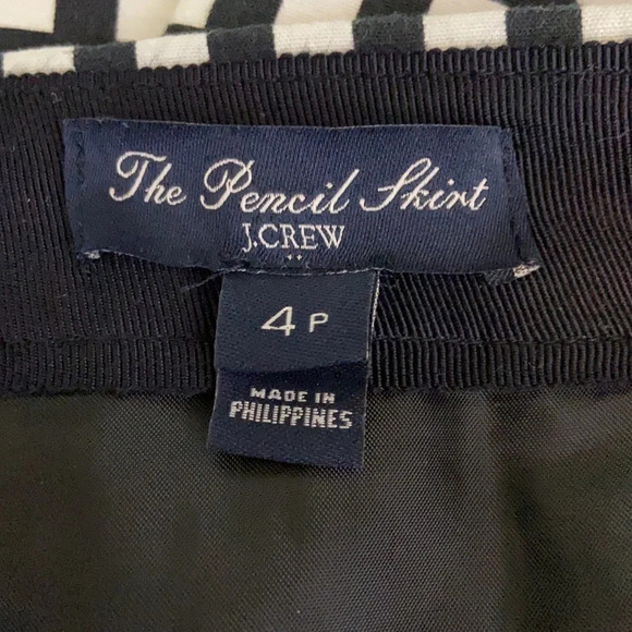 J. Crew Factory The Pencil Skirt Windowpane - 4p - Picture 3 of 5